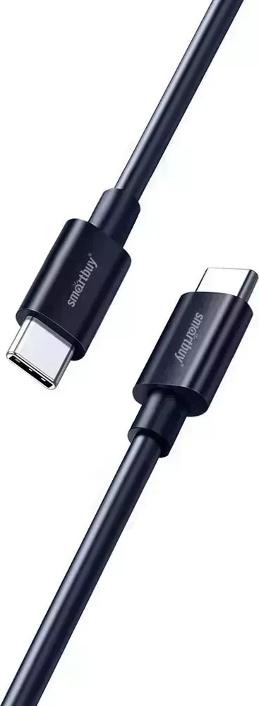 Кабель SMARTBUY (iK-3112-S73b) S73 Type C черный, 6А, 60 вт, 1 м C 60 1 м