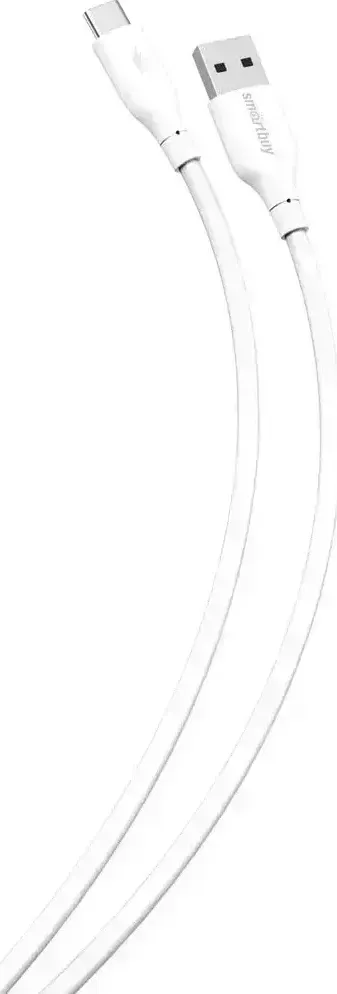 Кабель SMARTBUY (iK-3112-S25w) S25 Type C белый, 3А,soarer,TPE, 1 м
