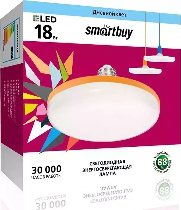 Лампа SMARTBUY (SBL-UFO-18-4K-E27) UFO-18W00/E27