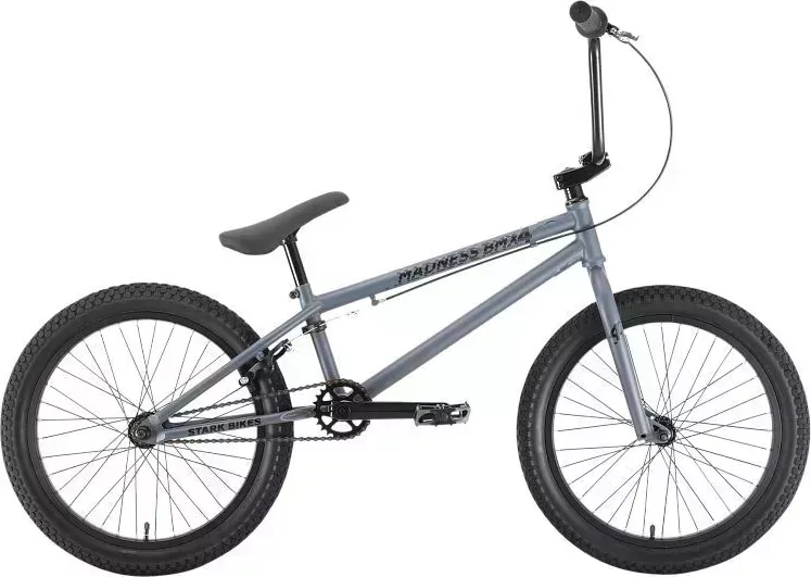 Велосипед STARK Madness BMX 4 серый/черный