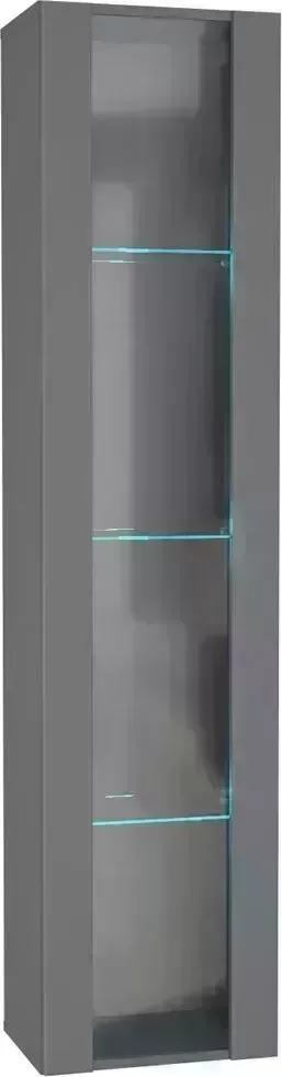 Шкаф верхний НК мебель POINT ТИП-41 навесной Серый Графит 71775205