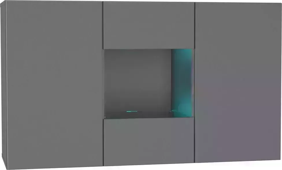 Комод НК мебель POINT ТИП-1.2 Серый Графит 71775210
