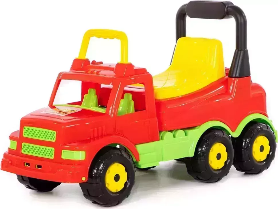 Бур ПОЛЕСЬЕ Каталка-автомобиль ан №1 (красная) 43634 Игрушка