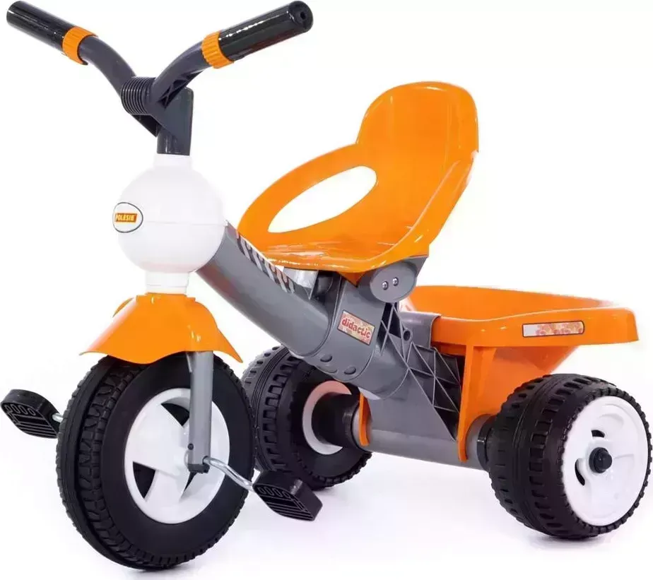 Велосипед ПОЛЕСЬЕ 3-х колёсный Дидактик №3 46383 Игрушка