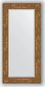 Зеркало Evoform с фацетом в багетной раме Exclusive 55x115 см, виньетка бронзовая 85 мм (BY 1250)