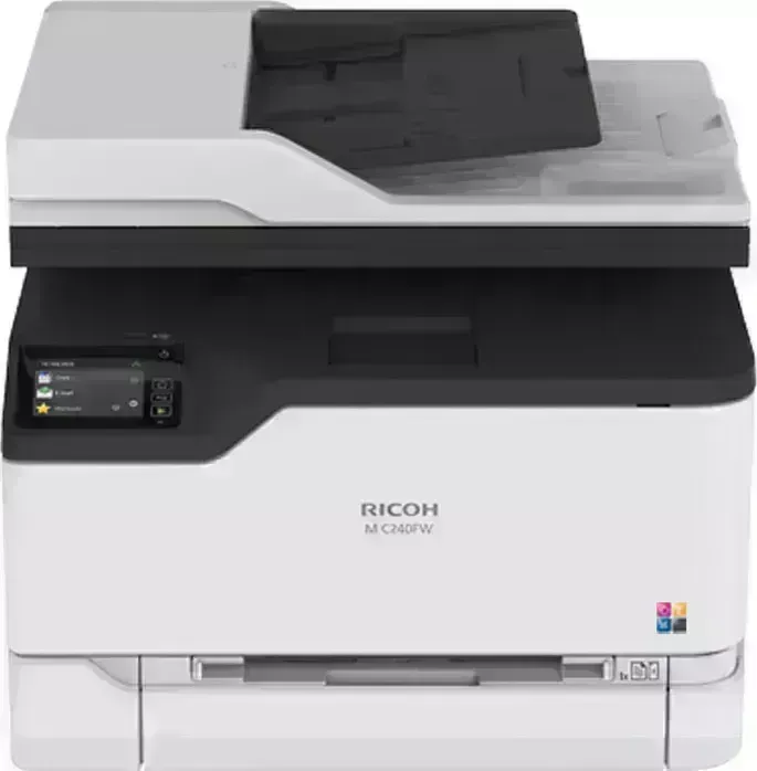 МФУ Ricoh M C240FW А4, Цветное лазерное, 24 стр/мин, факс, принтер, сканер, копир, Wi-Fi, дуплекс, сеть, (408430)
