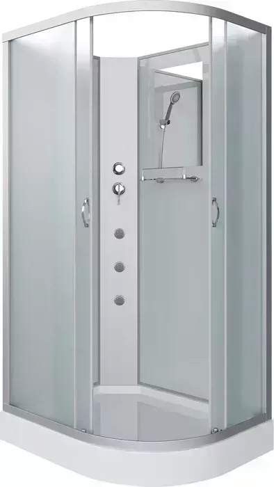 Душевая кабина Niagara NG-3312-14LBKG 120х80х200 левая