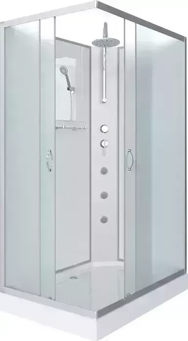 Душевая кабина Niagara NG-43085-14QBKTG 100х80х210-240