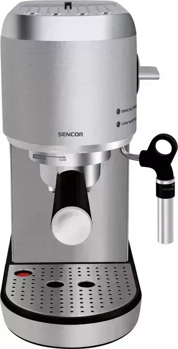 Кофемашина Sencor SES 4900SS полуавтомат, 20 бар, 1400Вт