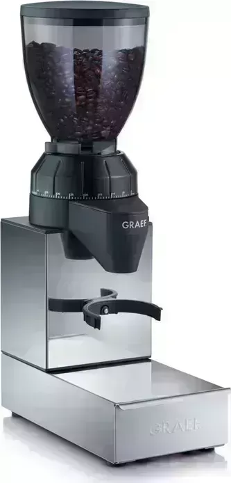Кофемолка GRAEF CM 850 silber/schwarz