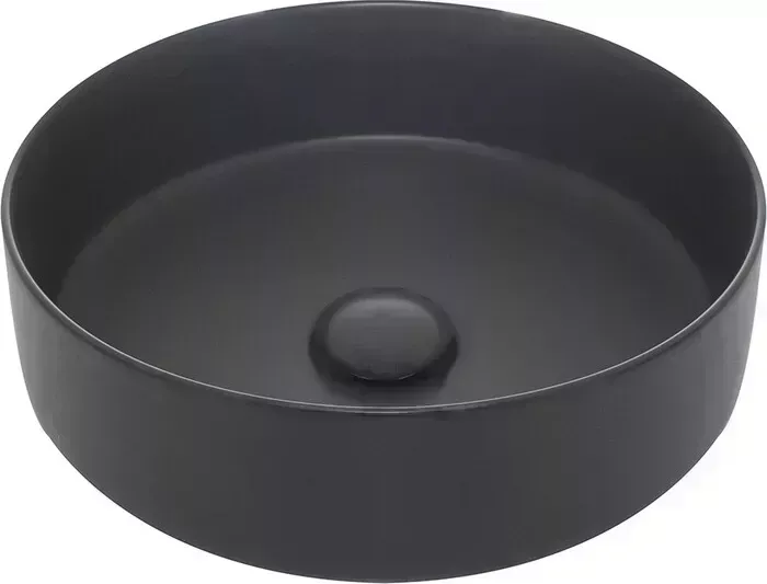 Раковина AQUAme накладная 36x36 темно-серая матовая (AQM5012MDG)