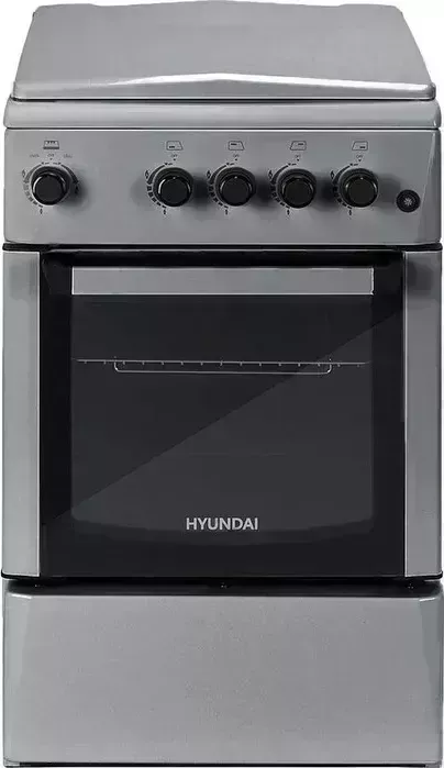 Плита газовая Hyundai RGG225 серый