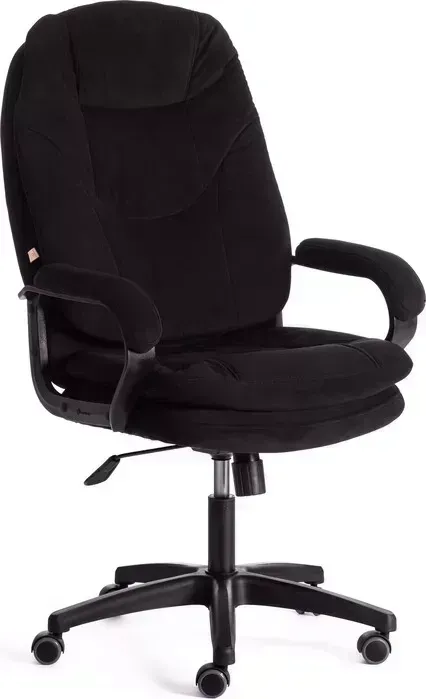 Кресло офисное TetChair Comfort LT (22) флок черный 35