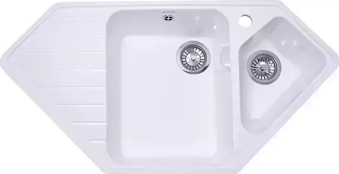 Мойка кухонная GranAlliance GA-60 молочный 341 (GA-60-341)