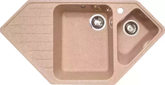 Мойка кухонная GranAlliance GA-60 песочный 302 (GA-60-302)