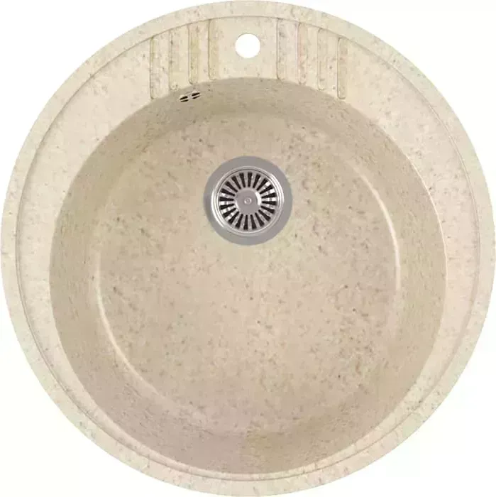 Мойка кухонная GREENSTONE GRS-05s-328 бежевый
