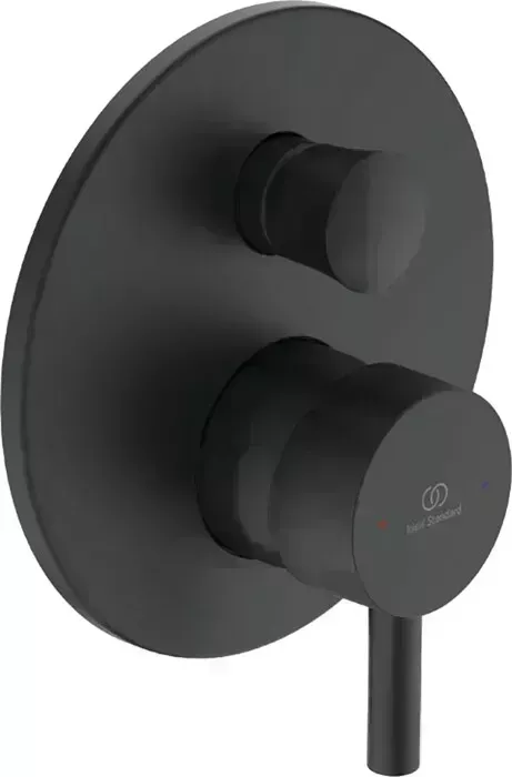 Смеситель для ванны Ideal Standard Ceraline механизма A1000NU, черный шелк (A7389XG)