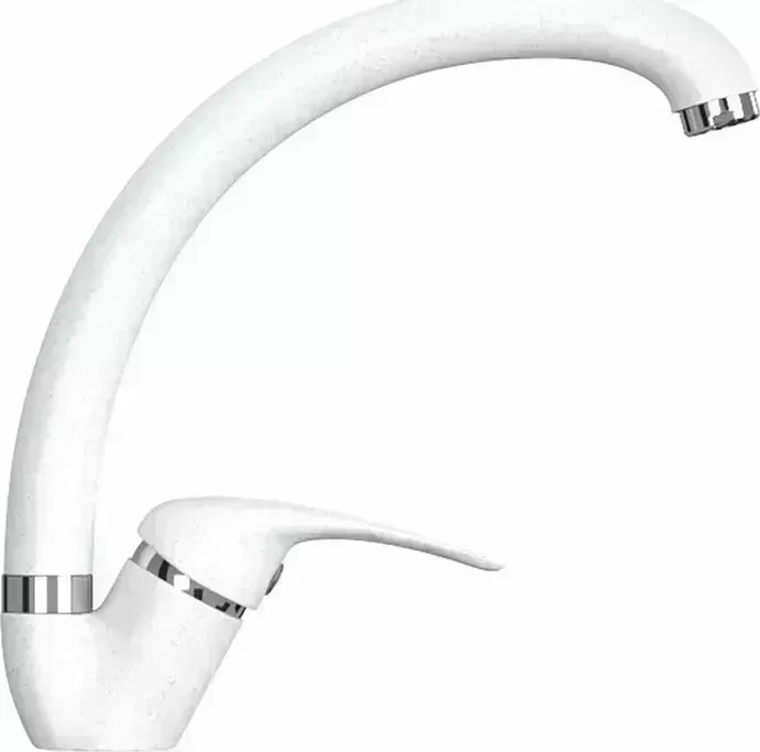 Смеситель для кухни GREENSTONE GS-002-331 белый