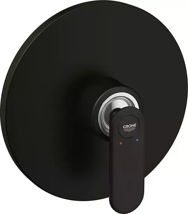 Смеситель для душа Grohe Veris встраиваемый, механизма 35501, черный бархат (19367KS0)