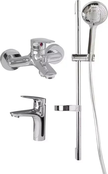 Комплект смесителей Jacob Delafon Elite Set 3 в 1, хром (E32911RU-CP) 3 в 1,