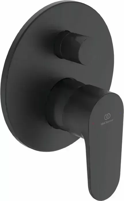 Смеситель для ванны Ideal Standard Cerafine O механизма A1000NU, черный шелк (A7350XG)