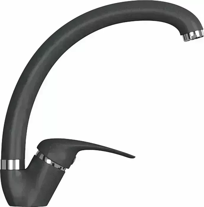 Смеситель для кухни GREENSTONE GS-002-343 антрацит