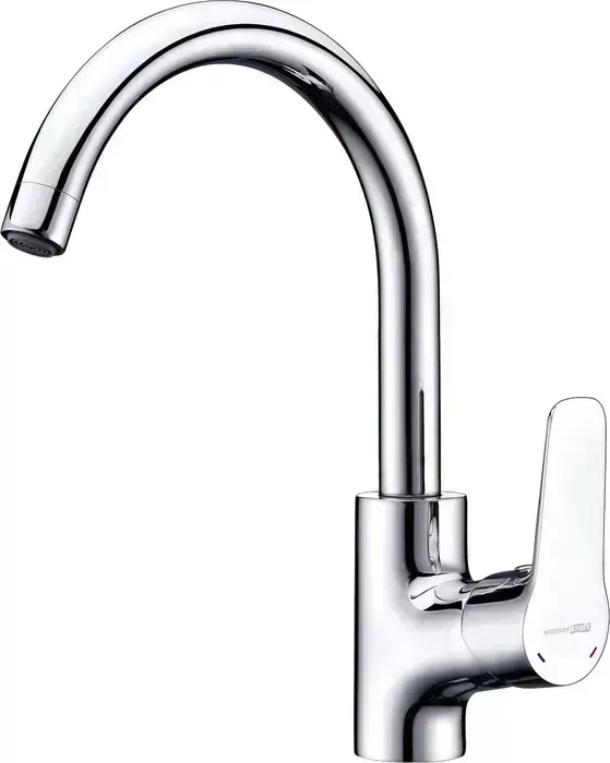 Смеситель для кухни Wasserkraft Lippe хром (4507)