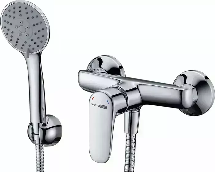 Смеситель для душа Wasserkraft Vils хром (5602)