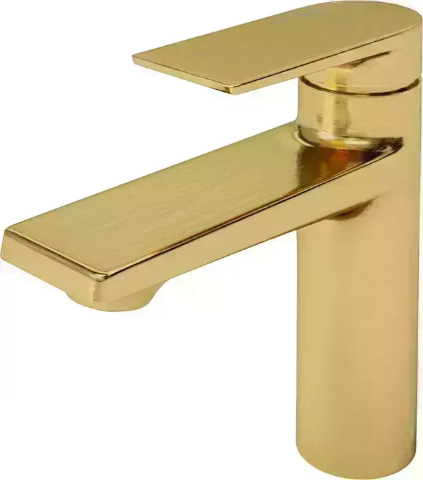 Смеситель для раковины Wasserkraft Aisch матовое золото (5503)