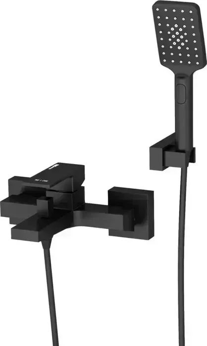 Смеситель для ванны Wasserkraft Abens черный soft-touch (2001)