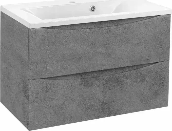 Тумба под раковину Vincea Mia 75х45 Beton (VMC-2MA750BT)