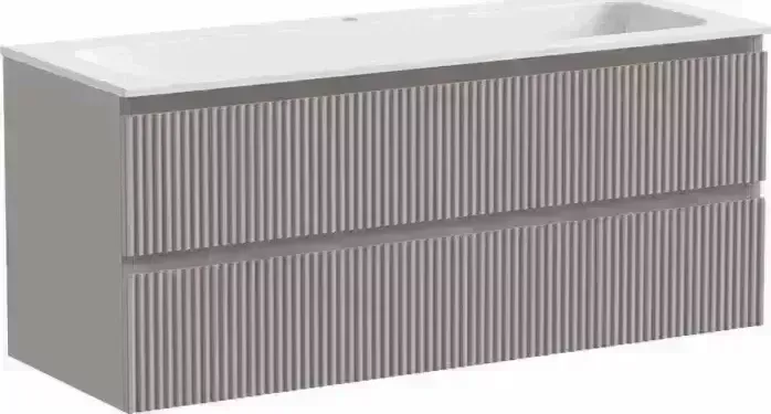 Тумба с раковиной Sancos с Snob R 120х45 Doha Soft (SNR120SM, CN7016)