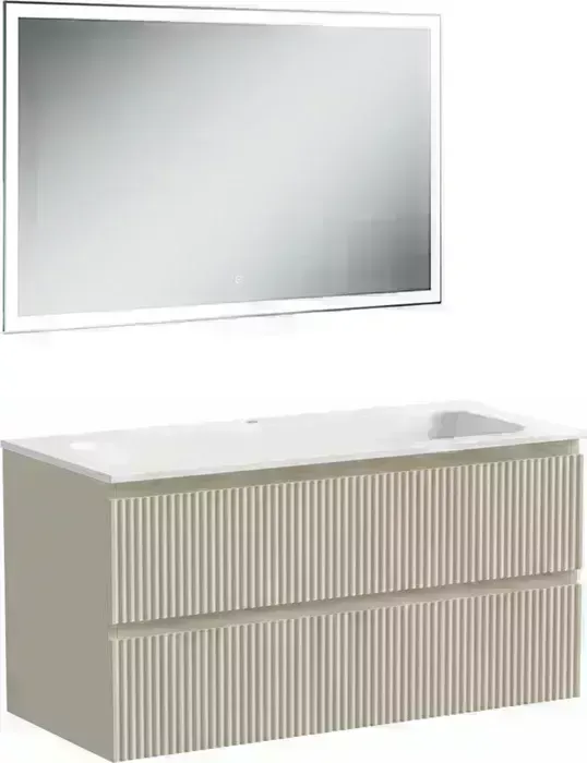 Мебель для ванной Sancos Snob R 100х45 Beige Soft