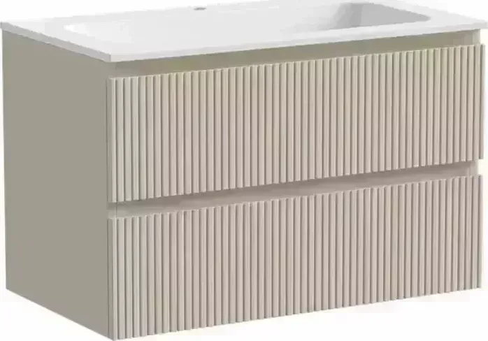 Тумба с раковиной Sancos с Snob T 80х45 Beige Soft (SNT80CE, CN7012)