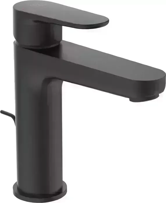 Смеситель для раковины Ideal Standard Cerafine O с донным клапаном, черный шелк (BC699XG)
