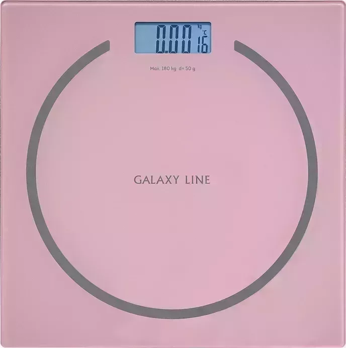 Весы напольные GALAXY LINE GL 4815 розовый