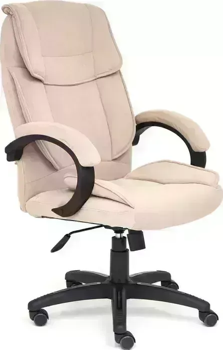Кресло офисное TetChair Oreon флок, бежевый 7