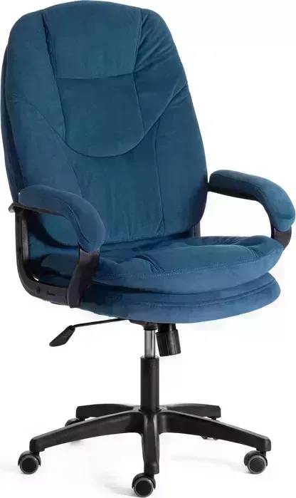 Кресло офисное TetChair Comfort LT (22) флок синий 32