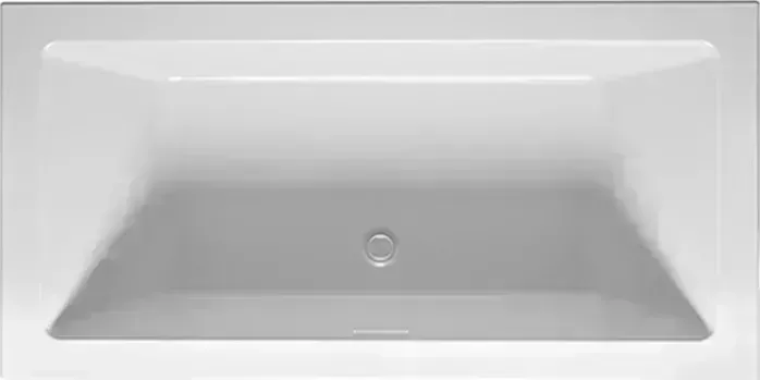 Акриловая ванна RIHO Rething Cubic Fall 190x80 заполнение через перелив (B108013005)