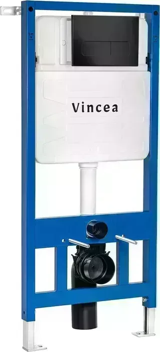 Инсталляция для унитаза Vincea VIS-601 с черной матовой клавишей
