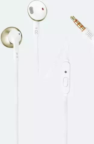 Наушники JBL TUNE 205 GOLD ( T205CGD) вкладыши проводные (