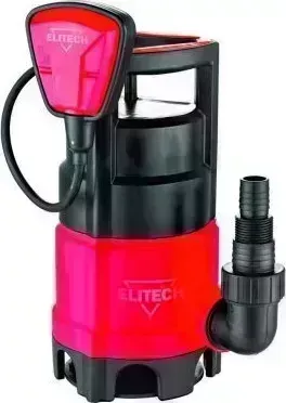 Насос ELITECH 195706 НПФ 1100 (E0802.004.00) насос дренажный