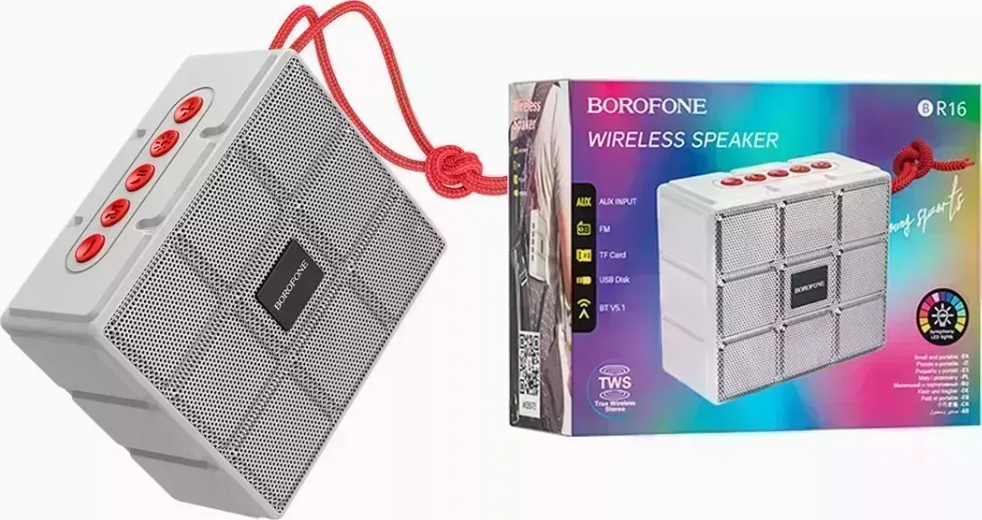 Акустика BOROFONE (6931474749949) BR16 серый
