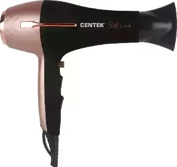 Фен CENTEK CT-2242 розовое золото/черный