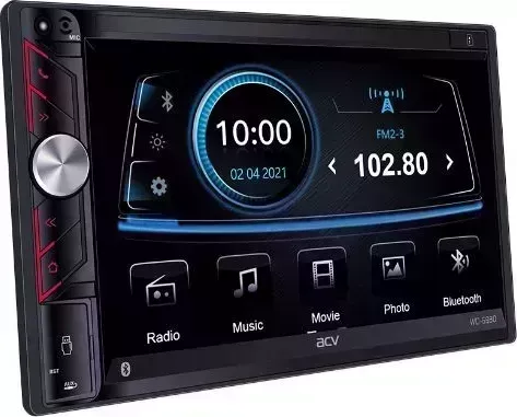 Автомагнитола ACV WD-6930 Ресивер с Bluetooth 2 DIN с