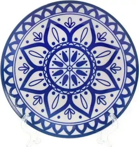 Тарелка DANIKS десертная, керамика, 19 см, кругл, Бухара, 363895 десертная 19