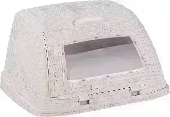 Хлебница АЛЬТЕРНАТИВА М4902 "Плетенка" (сл.кость) Плетенка сл.кость