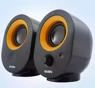 Акустика SVEN 316 черный/желт USB