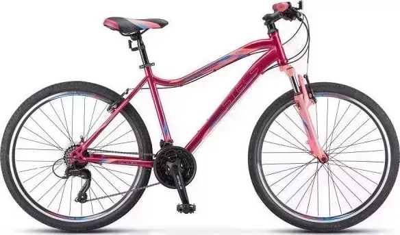Велосипед STELS Miss-5000 V 26" V050*LU096326*LU089376 *16" Фиолетовый/розовый