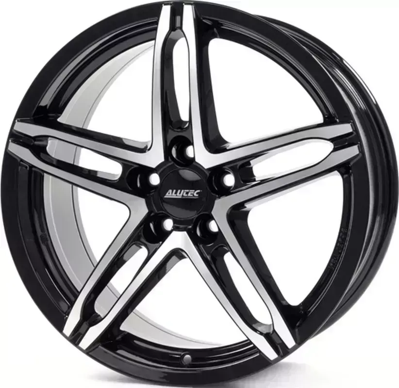 Диск автомобильный Alutec Poison7,0\R16 5*112 ET48d57,1Diamond Black Front Polished[] Диски 7,0//R16